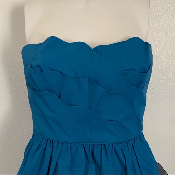 NWT J. Crew Strapless Dress Size 0 - Picture 3 of 16